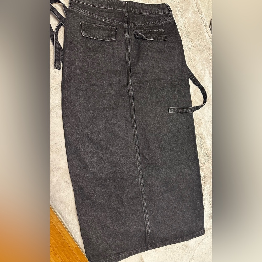 Strung out denim Maxi skirt - Picture 5 of 5